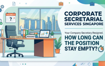 Corporate Secretarial Services Singapore: Your Company Secretary Resigned. How Long Can the Position Stay Empty?